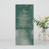 アルコールインクグリーングリッターシックフラットメニュー メニュー (スタンド正面)