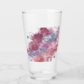 アルコールインクピンクドロップ タンブラーグラス (正面)