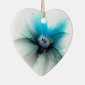 アルコールインクフラワー セラミックオーナメント (右)