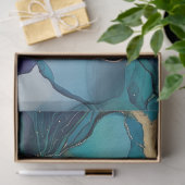 アルコールインクフローラ系デザイン#26 薄葉紙 (ギフト)