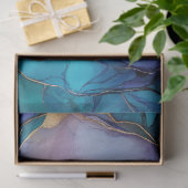 アルコールインクフローラ系デザイン#35 薄葉紙 (ギフト)