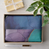 アルコールインクフローラ系デザイン#36 薄葉紙 (ギフト)