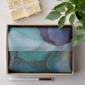 アルコールインクフローラ系デザイン#9 薄葉紙 (ギフト)