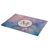 アルコールインク大理石効果抽象芸術 カッティングボード (角)