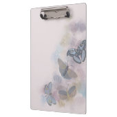 アルコールインク蝶 クリップボード (左)