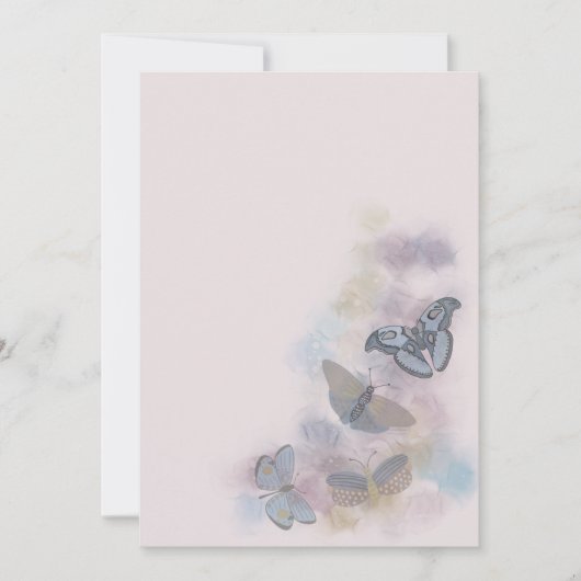 アルコールインク蝶 セーブザデート (正面)