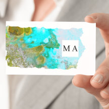 アルコールインク グリッター グラフィックアーティスト モノグラム