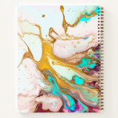 アルコールカラフルインクノートブック ノートブック (裏面)