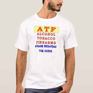 アルコールタバコの火器 Tシャツ