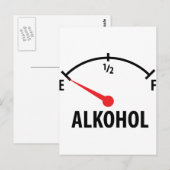 アルコールタンカンゼイゲ ポストカード (正面/裏面)