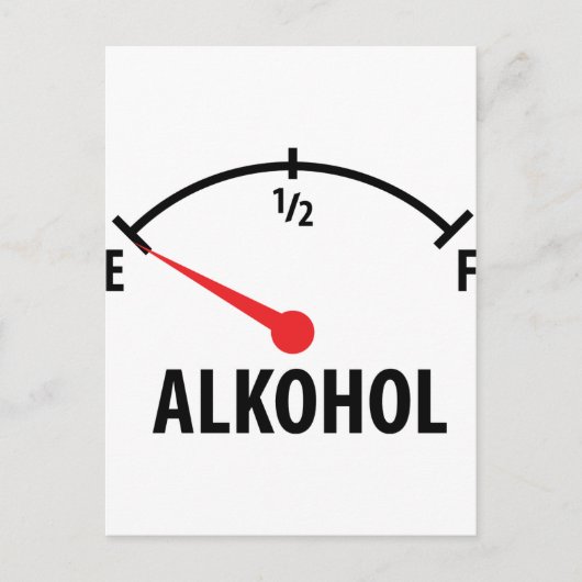 アルコールタンカンゼイゲ ポストカード (正面)