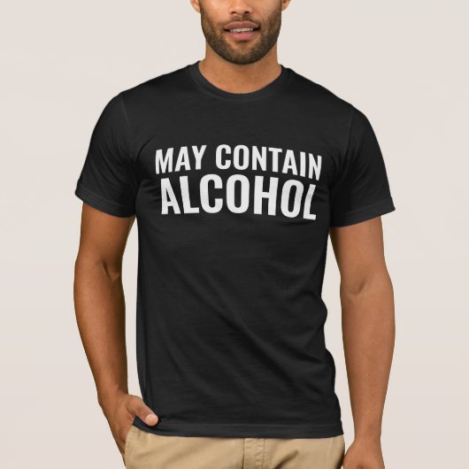 アルコールビールのTシャツが入っている可能性がある Tシャツ (正面)