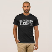 アルコールビールのTシャツが入っている可能性がある Tシャツ (正面フル)