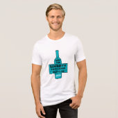 アルコールフリーで清酒 トライブレンドTシャツ (正面全面)