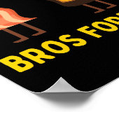 アルコールブロスフォーエバービールベーコンフードのギフト ポスター (角)