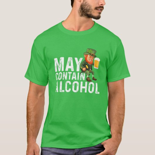 アルコールレプレチャウンを含む可能性 Tシャツ (正面)