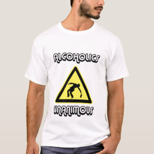 アルコール中毒患者の合意のティー Tシャツ