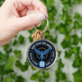 アルコール依存症匿名フェニックスメダリオンコイン キーホルダー (手)