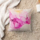 アルコール墨海食コンテンポラリー芸術 クッション (ブランケット)