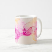 アルコール墨海食コンテンポラリー芸術 コーヒーマグカップ (正面右)