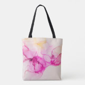 アルコール墨海食コンテンポラリー芸術 トートバッグ (裏面)