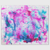 アルコール墨絵画画。抽象芸術。アルコールインキバ ラッピングペーパー (フラット)