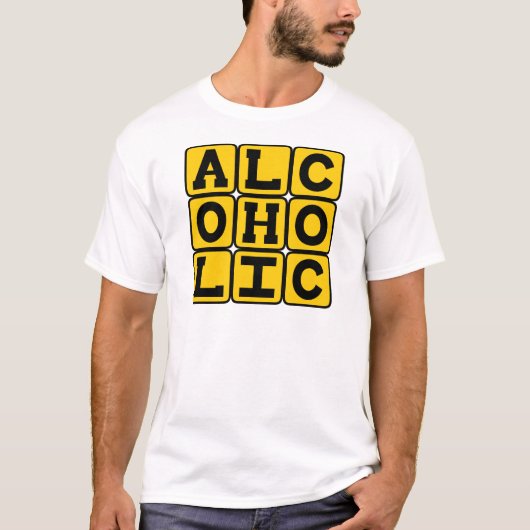 アルコール好き Tシャツ (正面)