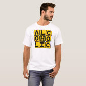 アルコール好き Tシャツ (正面フル)