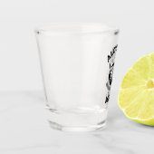 アルコール対ミルク ショットグラス (左)