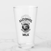 アルコール対ミルク タンブラーグラス (裏面)