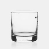 アルコール岩ガラスを含む可能性 – クリンクボトル ウイスキーグラス (右)