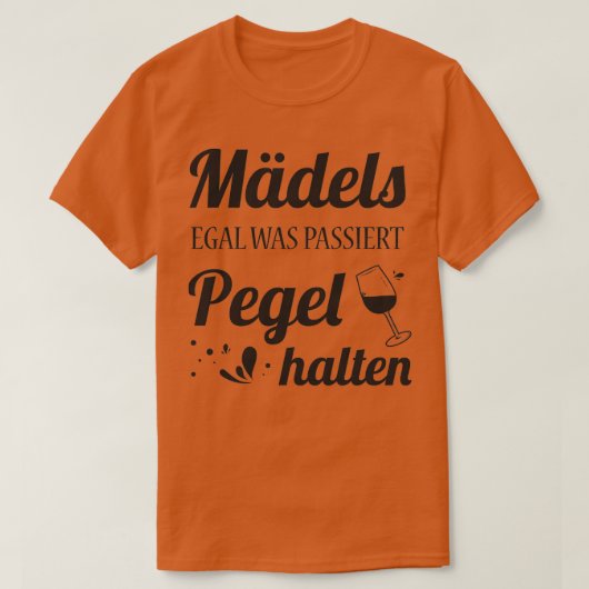 アルコール度数の高い女の子が出てくる Tシャツ (デザイン正面)