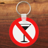 アルコール徴候なし キーホルダー (正面)