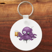 アルコール性タコ キーホルダー (正面)