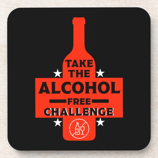 アルコール抜きで地味な コースター (正面)