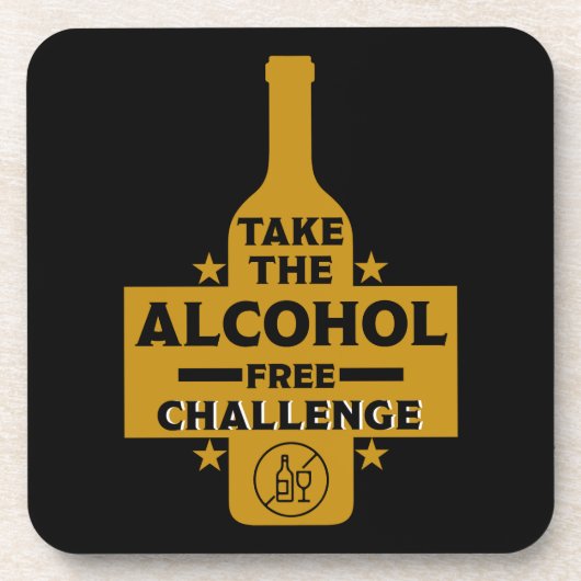 アルコール抜きで地味な コースター (正面)