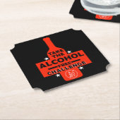 アルコール抜きで地味な ペーパーコースター (アングル)