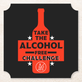 アルコール抜きで地味な ペーパーコースター