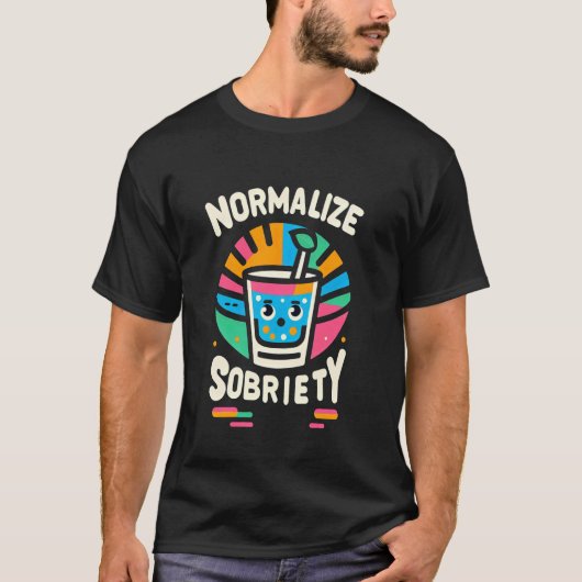 アルコール断ちのライフスタイルを当たり前に ------ Tシャツ (正面)