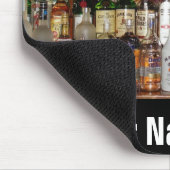 アルコール飲料のボトル マウスパッド (コーナー)