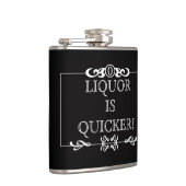 アルコール飲料はSteampunkのより速いフラスコです フラスク (右)