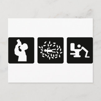 アルコール アルキ 酒飲み ポストカード