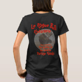 アルコール タバコ & 銃火器 誰がチップを持ってくる? Tシャツ (裏面)