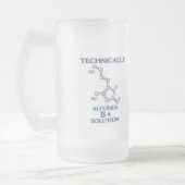 アルコール、解決 フロストグラスビールジョッキ (左)