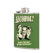 アルコール: 1杯お飲み感じよ フラスク (左)