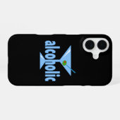 アルコール iPhone 16ケース (裏面横)