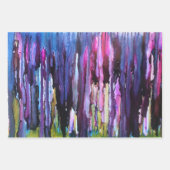 アルコ違うール墨画3点 ラッピングペーパーシート (正面2)