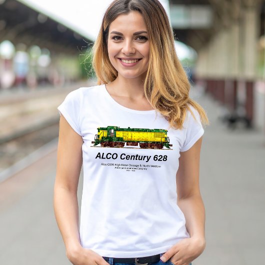 アルコC-628別名アルコセンチュリー628ディーゼル機関車 Tシャツ