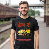 アルコC-628別名アルコセンチュリー628ディーゼル機関車 Tシャツ