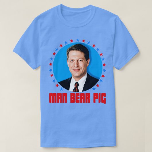 アルゴアマンベアピグ Tシャツ (デザイン正面)